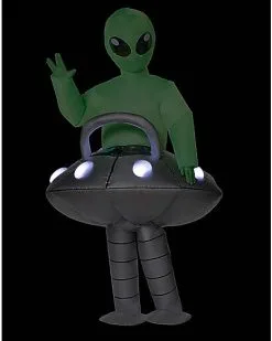 Spirit Halloween Kids Light Up Alien UFO Inflatable Costume 7 Spirit Halloween Kids Light Up Alien UFO Inflatable Costume -Costume Themes Shop 01416130 c