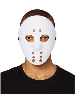 Spirit Halloween Horror Hockey Half Mask