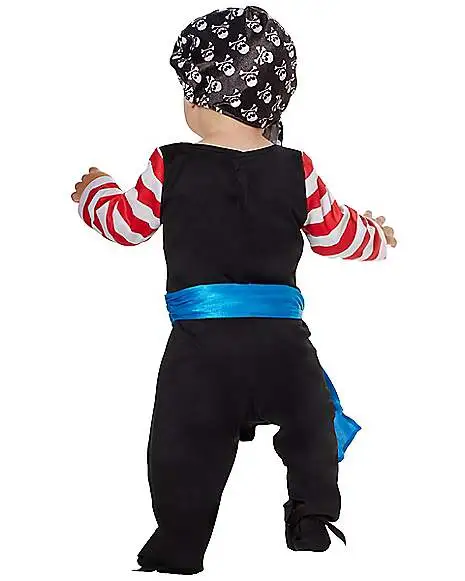 Spirit Halloween Baby Pirate Costume 4 Spirit Halloween Baby Pirate Costume - Image 2