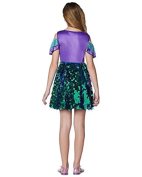 Spirit Halloween Kids Mermaid Dress 4 Spirit Halloween Kids Mermaid Dress - Image 2