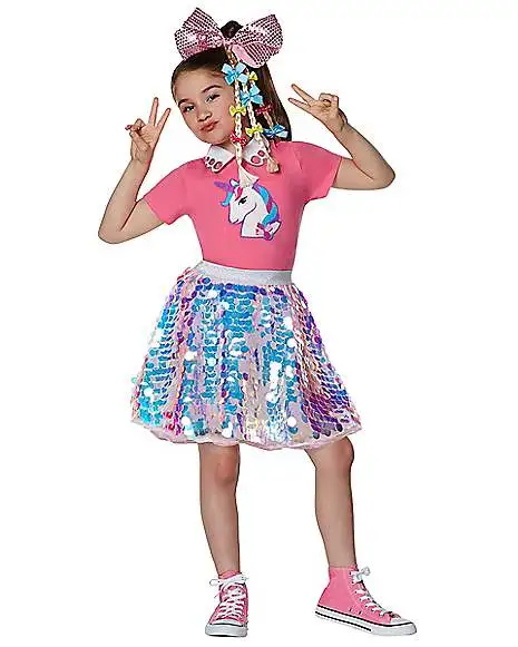 Spirit Halloween Kids Unicorn Costume - JoJo Siwa 3 Spirit Halloween Kids Unicorn Costume - JoJo Siwa