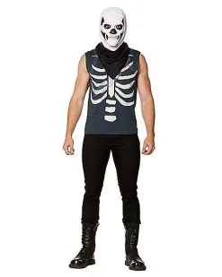 Spirit Halloween Skull Trooper Kit - Fortnite -Costume Themes Shop 01418722 c