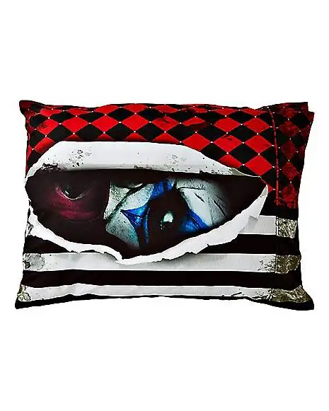 Spirit Halloween Scary Clown Pillow Case Treat Bag 4 Spirit Halloween Scary Clown Pillow Case Treat Bag - Image 2