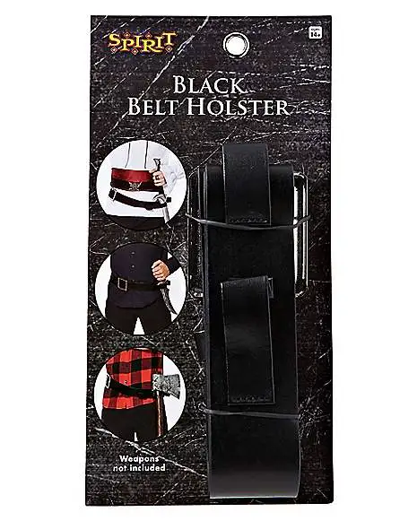 Spirit Halloween Black Belt Holster 6 Spirit Halloween Black Belt Holster - Image 4