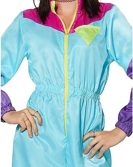 Spirit Halloween Adult '80s Workout Costume 4 Spirit Halloween Adult '80s Workout Costume - Image 2