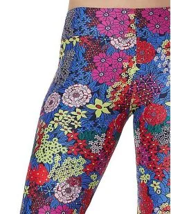 Spirit Halloween Adult Flower Bell Bottom Pants 7 Spirit Halloween Adult Flower Bell Bottom Pants -Costume Themes Shop 01425362 c