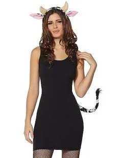 Spirit Halloween Cow Costume Kit