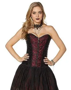 Spirit Halloween Adult Vampire Lace Corset