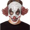 Spirit Halloween Happy Clown Half Mask 2 Spirit Halloween Happy Clown Half Mask -Costume Themes Shop 01429166 a