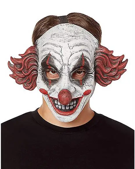 Spirit Halloween Happy Clown Half Mask 3 Spirit Halloween Happy Clown Half Mask