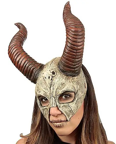 Spirit Halloween Voodoo Horn Half Mask 5 Spirit Halloween Voodoo Horn Half Mask - Image 3
