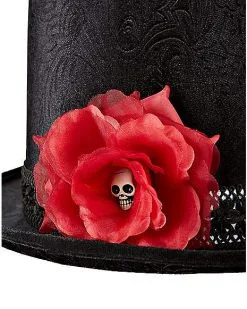 Spirit Halloween Sugar Skull Top Hat 11 Spirit Halloween Sugar Skull Top Hat -Costume Themes Shop 01433754 e