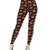 Spirit Halloween Plus Size Pumpkin Leggings 1 Spirit Halloween Plus Size Pumpkin Leggings -Costume Themes Shop 01434281 a 1