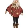 Spirit Halloween Plaid Scarecrow Poncho 1 Spirit Halloween Plaid Scarecrow Poncho -Costume Themes Shop 01435064 a