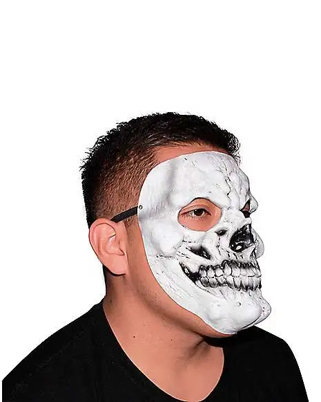 Spirit Halloween Skeleton Half Mask 4 Spirit Halloween Skeleton Half Mask - Image 2