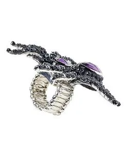Spirit Halloween Purple Gem Spider Ring -Costume Themes Shop 01436096 c