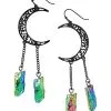 Spirit Halloween Celestial Witch Earrings 2 Spirit Halloween Celestial Witch Earrings -Costume Themes Shop 01436195 a