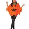 Spirit Halloween Adult Pumpkin Poncho 2 Spirit Halloween Adult Pumpkin Poncho -Costume Themes Shop 01436567 a