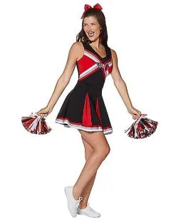 Spirit Halloween Adult Cheerleader Costume 11 Spirit Halloween Adult Cheerleader Costume -Costume Themes Shop 01440494 a