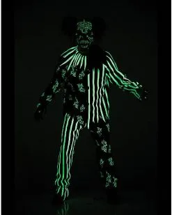 Spirit Halloween Kids Glow In The Dark Chaos Clown Costume 7 Spirit Halloween Kids Glow In The Dark Chaos Clown Costume -Costume Themes Shop 01440726 c