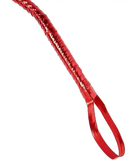 Spirit Halloween Red Devil Tail Whip 4 Spirit Halloween Red Devil Tail Whip - Image 2