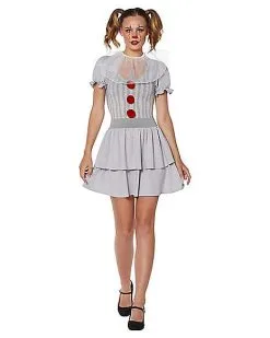 Spirit Halloween Adult Pennywise Dress Costume - It: Chapter Two -Costume Themes Shop 01442730 c