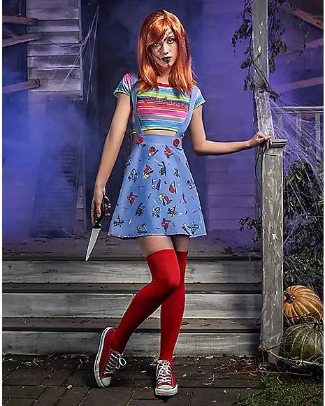 Spirit Halloween Adult Chucky Costume 3 Spirit Halloween Adult Chucky Costume