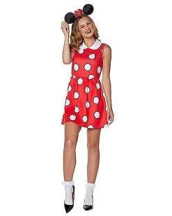 Spirit Halloween Minnie Mouse Bow Dress - Disney 8 Spirit Halloween Minnie Mouse Bow Dress - Disney -Costume Themes Shop 01443118 c