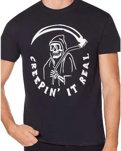 Spirit Halloween Creepin' It Real T Shirt -Costume Themes Shop 01444033 c