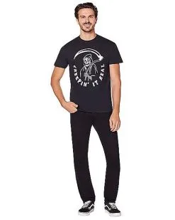 Spirit Halloween Creepin' It Real T Shirt -Costume Themes Shop 01444033 d