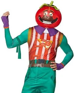 Spirit Halloween Adult TomatoHead Costume - Fortnite 8 Spirit Halloween Adult TomatoHead Costume - Fortnite -Costume Themes Shop 01444561 c