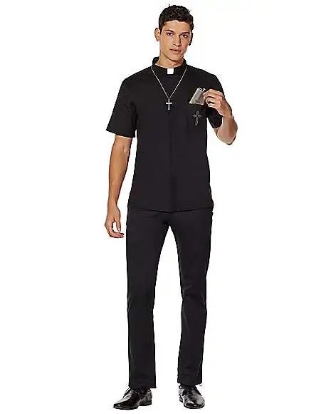 Spirit Halloween Priest Costume Kit 3 Spirit Halloween Priest Costume Kit