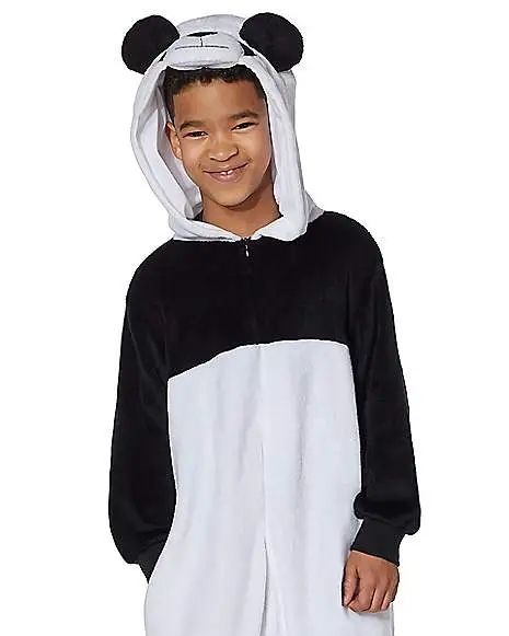 Spirit Halloween Kids Panda One-Piece Costume 4 Spirit Halloween Kids Panda One-Piece Costume - Image 2