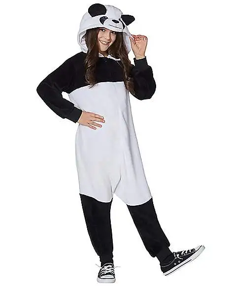 Spirit Halloween Kids Panda One-Piece Costume 5 Spirit Halloween Kids Panda One-Piece Costume - Image 3