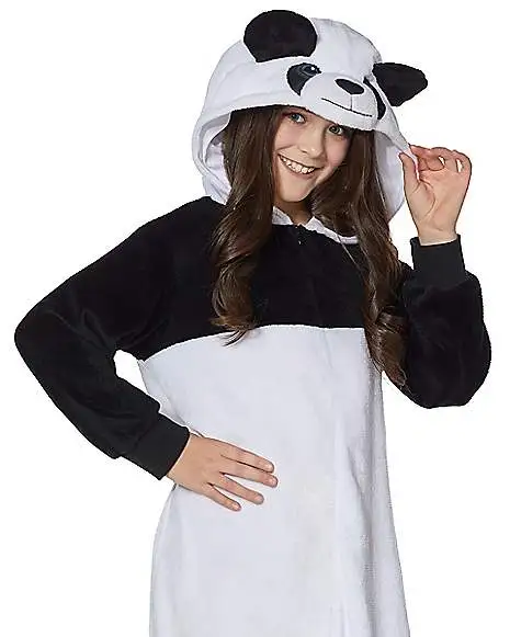Spirit Halloween Kids Panda One-Piece Costume 6 Spirit Halloween Kids Panda One-Piece Costume - Image 4