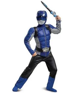Spirit Halloween Kids Blue Beast Morphers Ranger Costume - Power Rangers 8 Spirit Halloween Kids Blue Beast Morphers Ranger Costume - Power Rangers -Costume Themes Shop 01447390 c