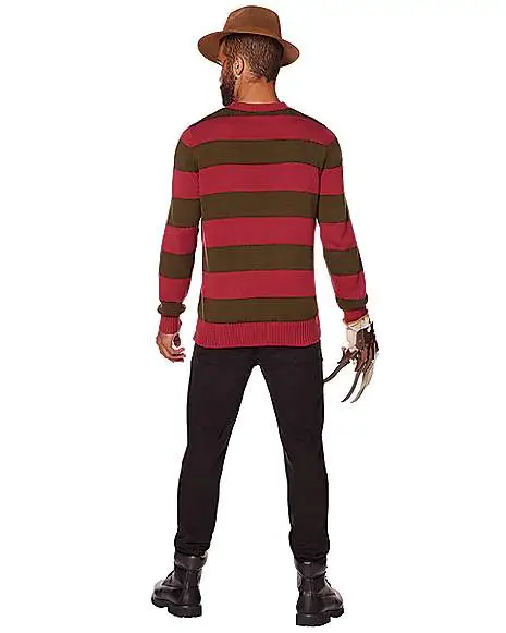 Spirit Halloween Freddy Krueger Sweater - A Nightmare On Elm Street 4 Spirit Halloween Freddy Krueger Sweater - A Nightmare On Elm Street - Image 2