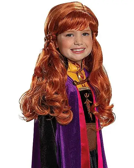 Spirit Halloween Kids Anna Wig - Frozen 2 3 Spirit Halloween Kids Anna Wig - Frozen 2