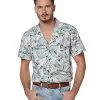 Spirit Halloween Hopper Button Down Shirt - Stranger Things -Costume Themes Shop 01450378 a