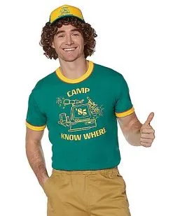 Spirit Halloween Camp Know Where T Shirt - Stranger Things