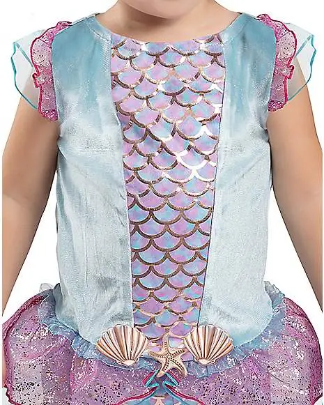 Spirit Halloween Baby Mermaid Costume 4 Spirit Halloween Baby Mermaid Costume - Image 2