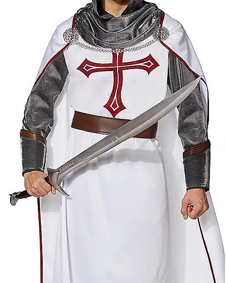 Spirit Halloween Adult Medieval Templar Costume 5 Spirit Halloween Adult Medieval Templar Costume - Image 3