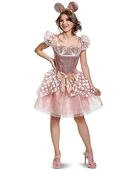 Spirit Halloween Adult Minnie Mouse Deluxe Costume Dress - Disney 3 Spirit Halloween Adult Minnie Mouse Deluxe Costume Dress - Disney