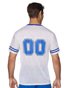 Spirit Halloween White Football Jersey 12 Spirit Halloween White Football Jersey -Costume Themes Shop 01454958 b
