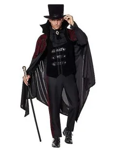 Spirit Halloween Adult Victorian Vampire Costume - The Signature Collection