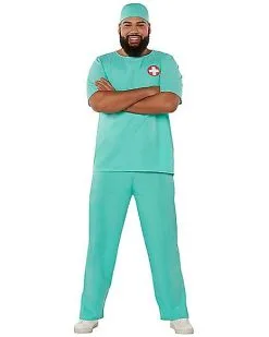 Spirit Halloween Adult ER Surgeon Plus Size Costume