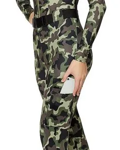 Spirit Halloween Adult Camo Catsuit Costume 9 Spirit Halloween Adult Camo Catsuit Costume -Costume Themes Shop 01464775 d