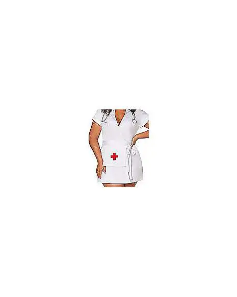 Spirit Halloween Adult Classic Nurse Costume 8 Spirit Halloween Adult Classic Nurse Costume - Image 6