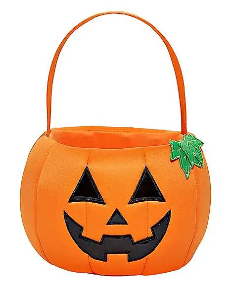 Spirit Halloween Light-Up Pumpkin Plush Treat Bucket 4 Spirit Halloween Light-Up Pumpkin Plush Treat Bucket - Image 2
