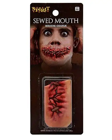 Spirit Halloween Sewn Mouth Appliance 5 Spirit Halloween Sewn Mouth Appliance - Image 3